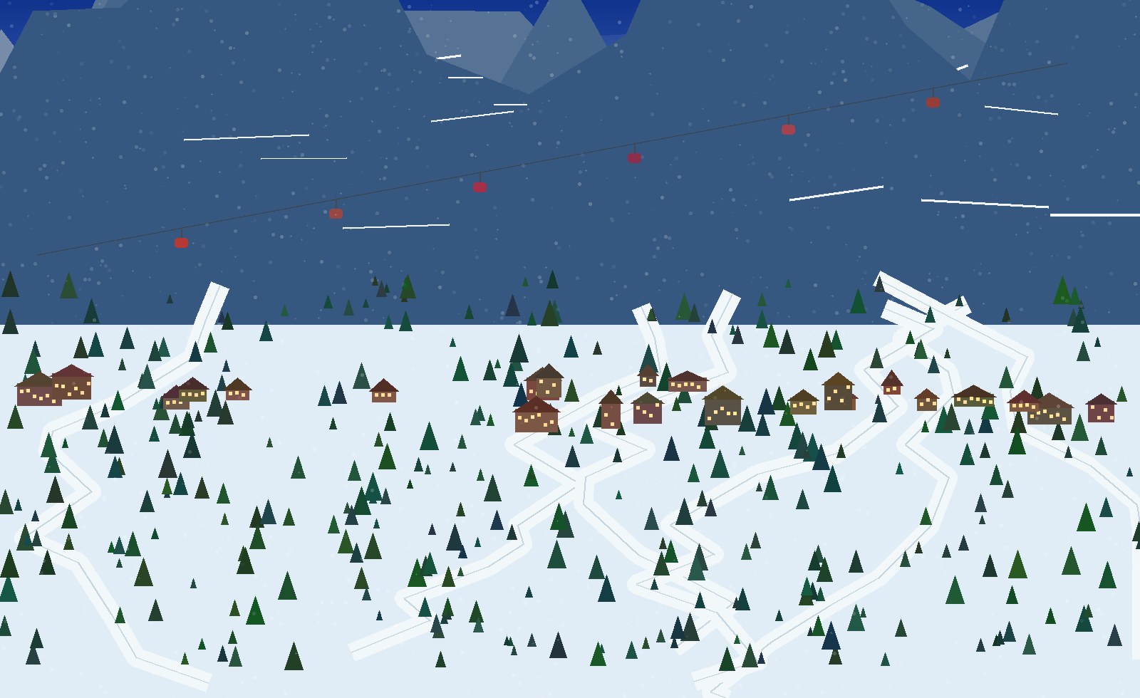 winter panoramic scene 87