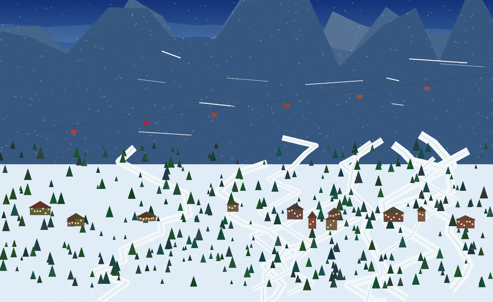 winter panoramic scene 88