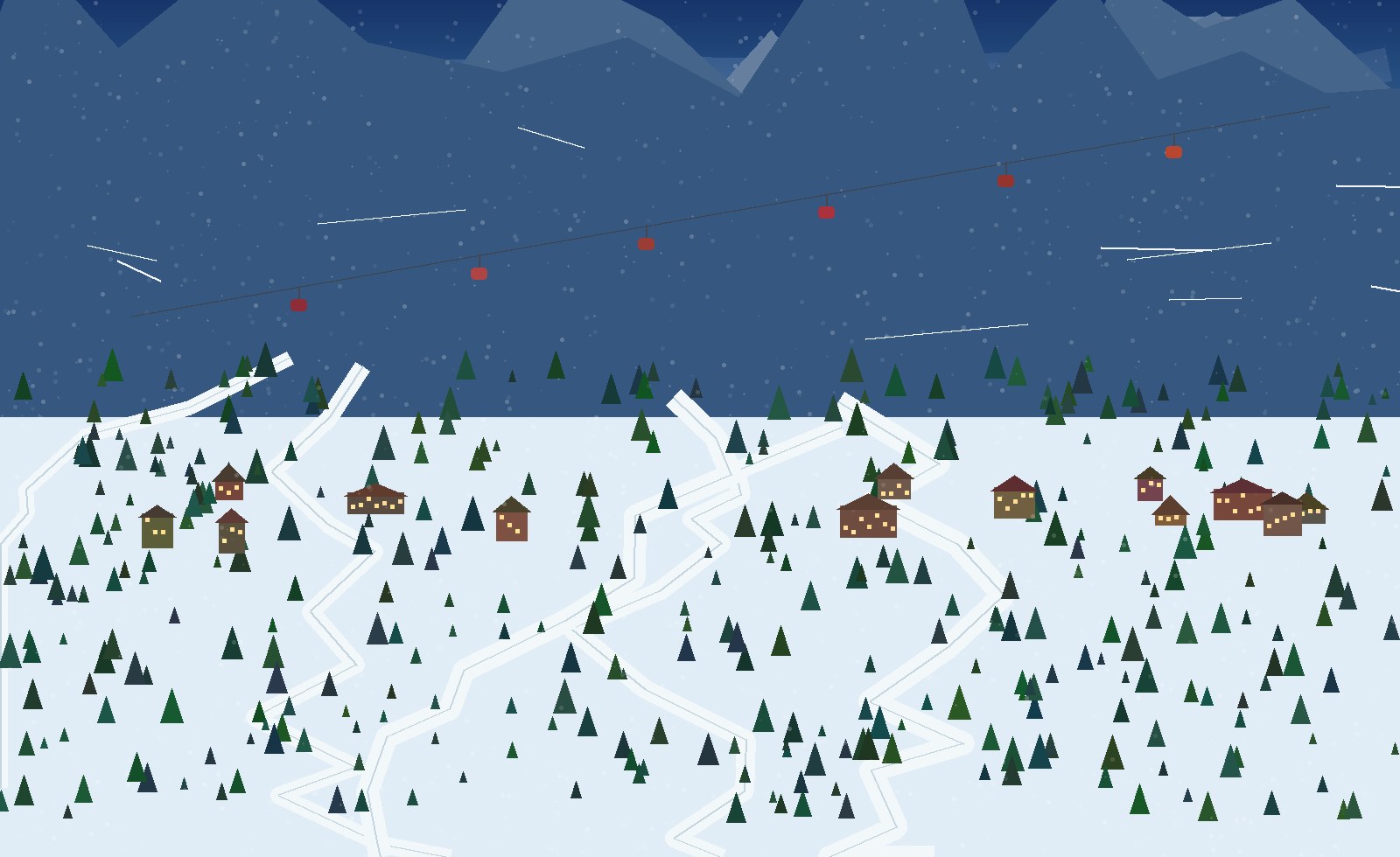 winter panoramic scene 91