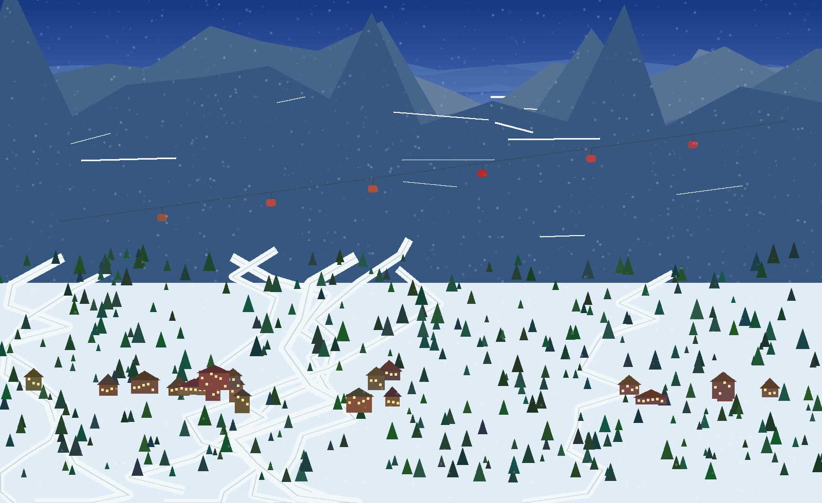 winter panoramic scene 17