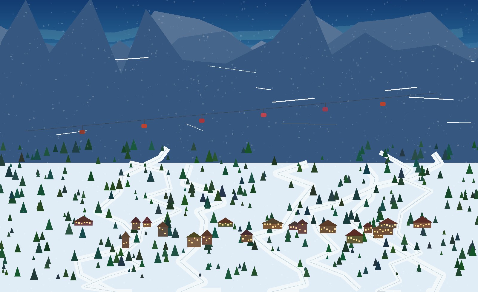 winter alpine scene 19