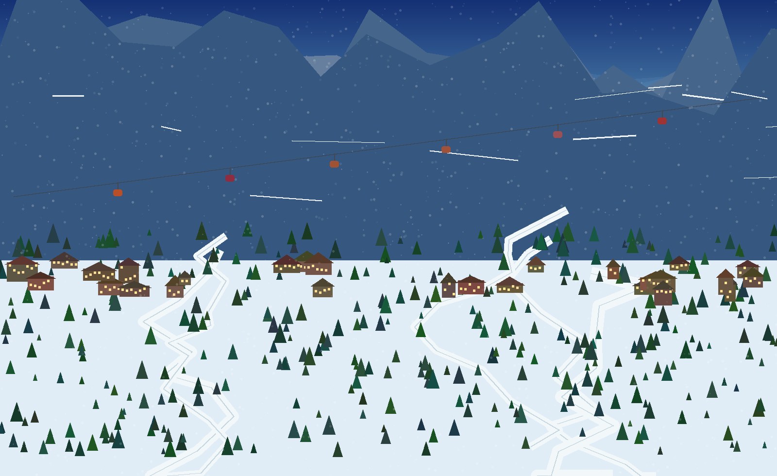 winter alpine scene 20