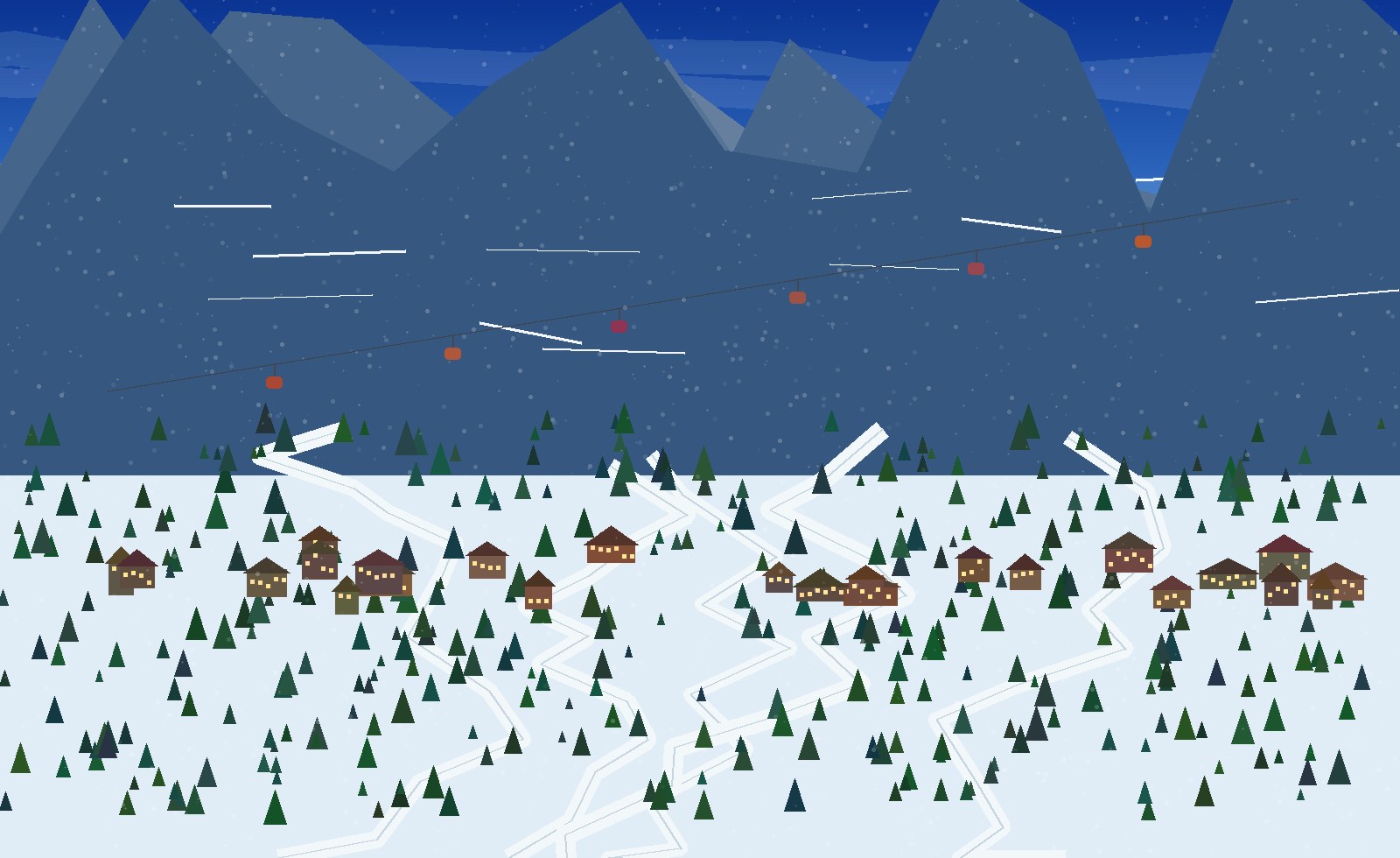 winter panoramic scene 97