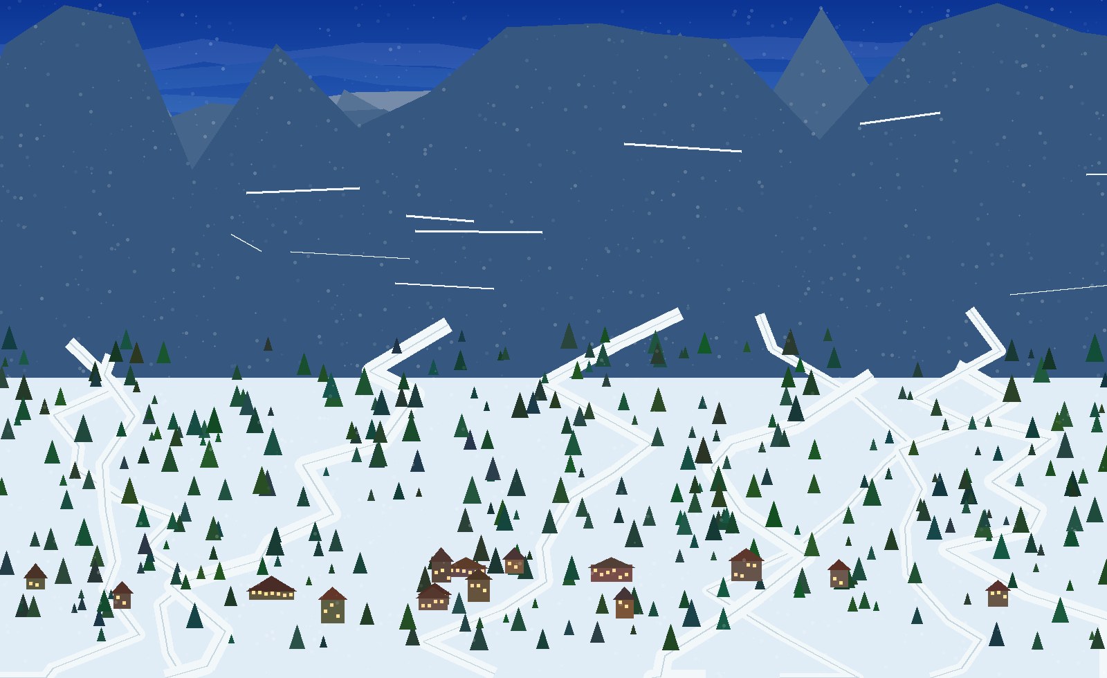 winter alpine scene 22