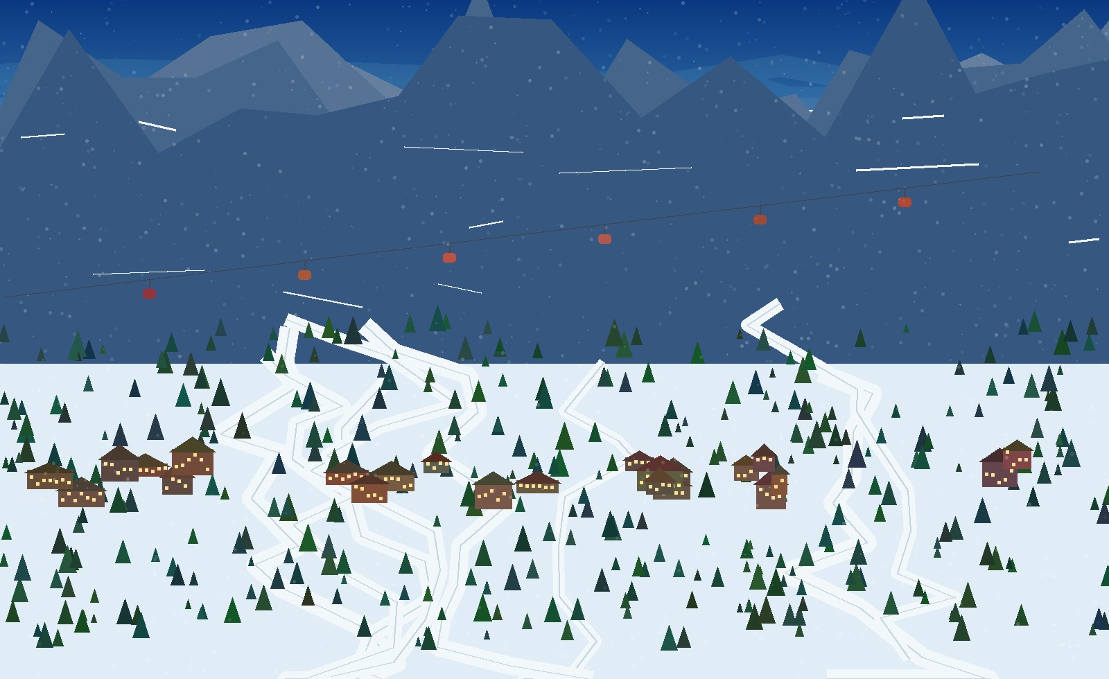 winter panoramic scene 23