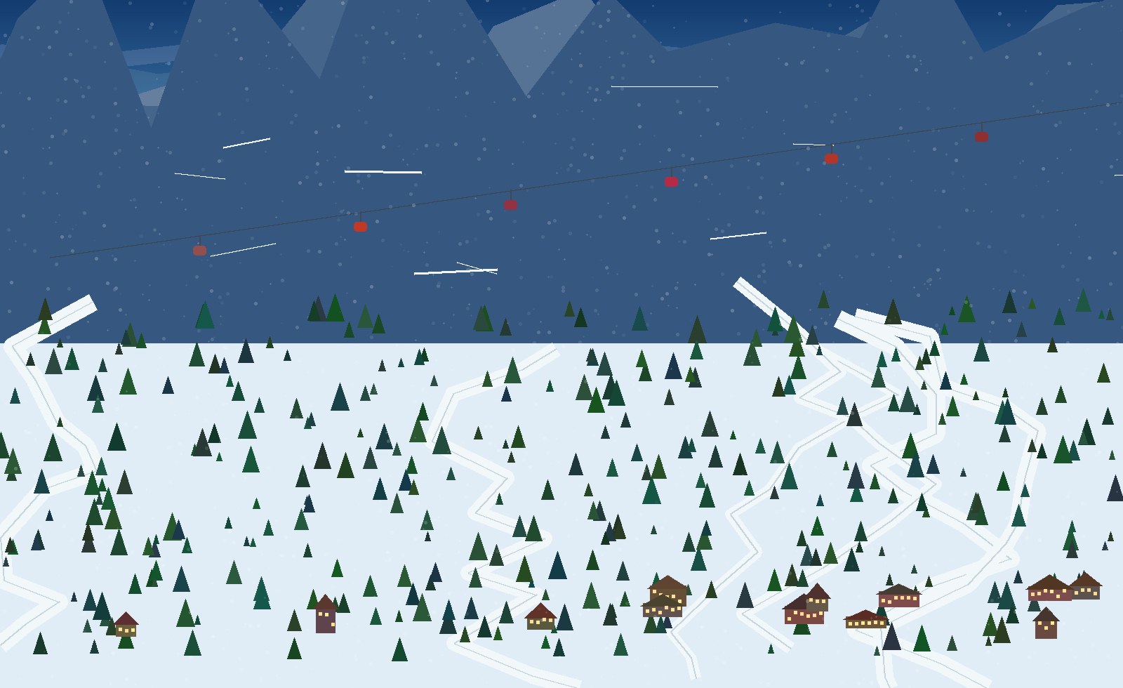 winter alpine scene 98