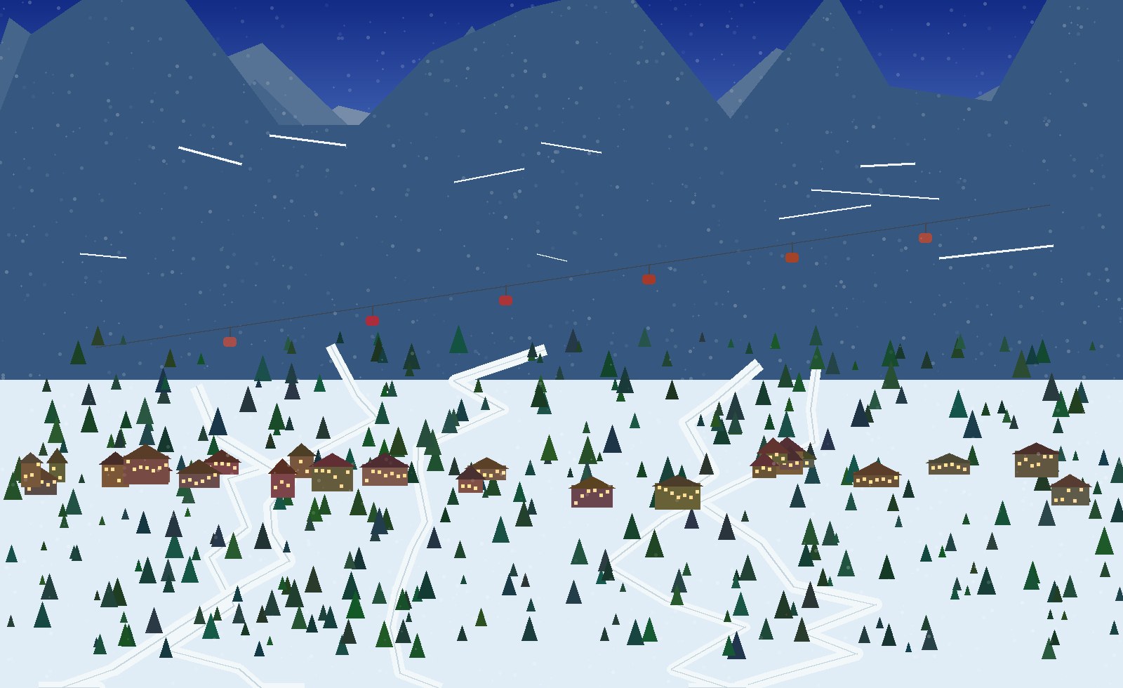 winter panoramic scene 99