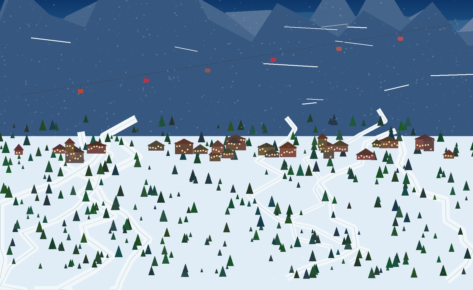 winter alpine scene 25