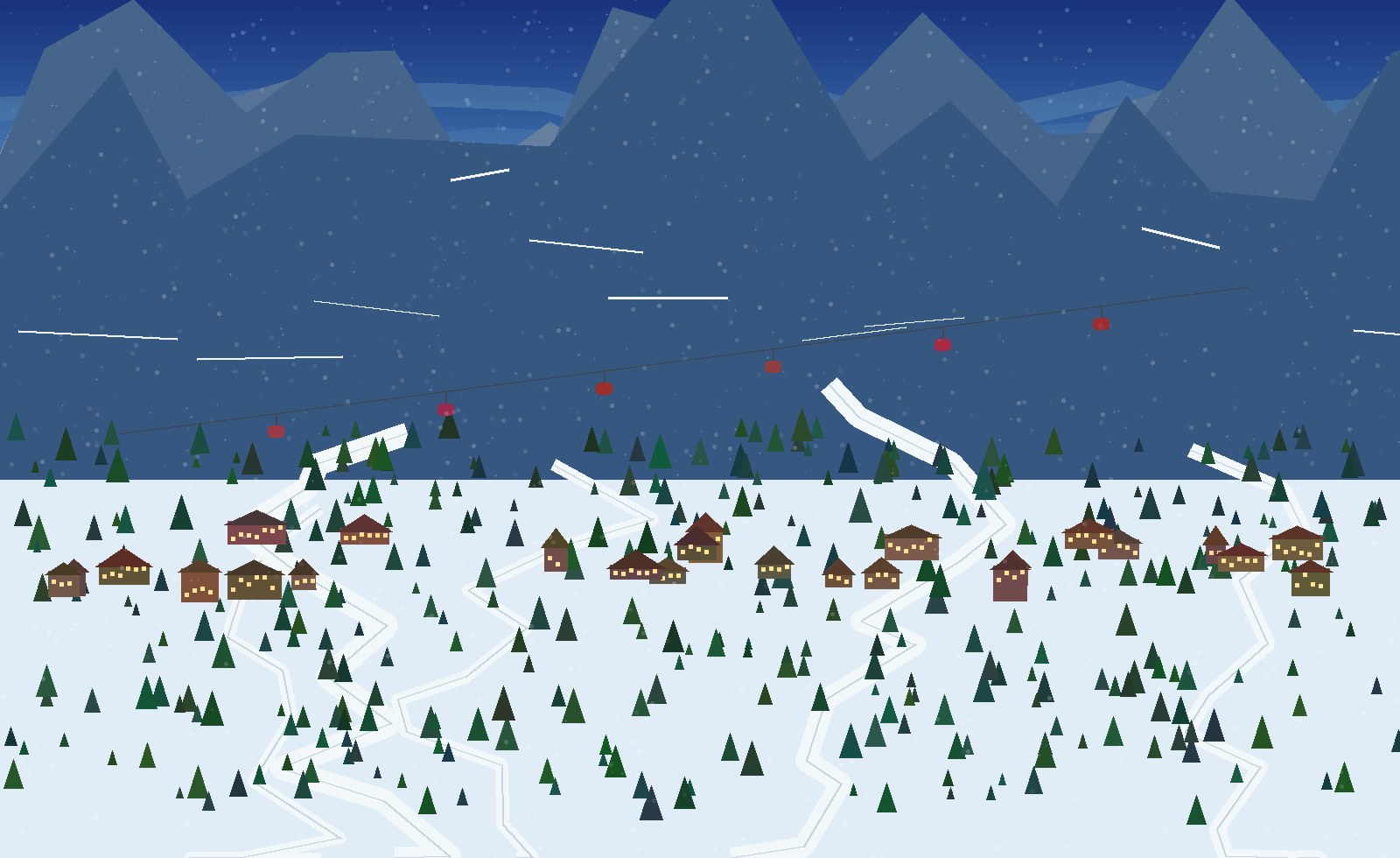 winter alpine scene 27