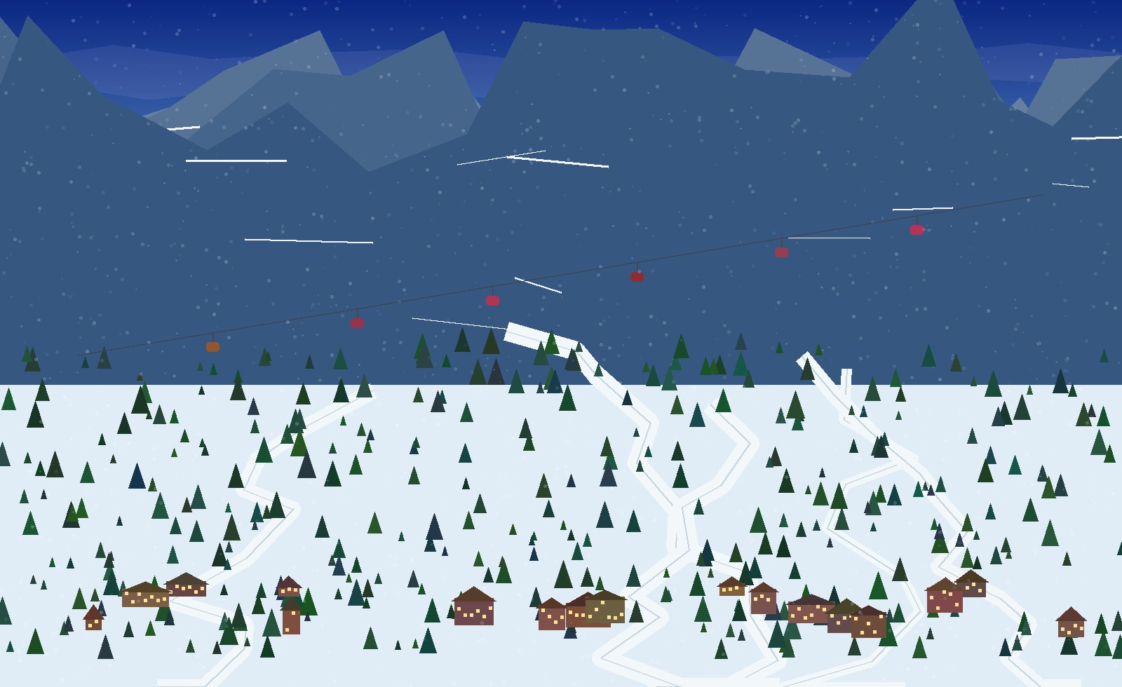 winter alpine scene 29