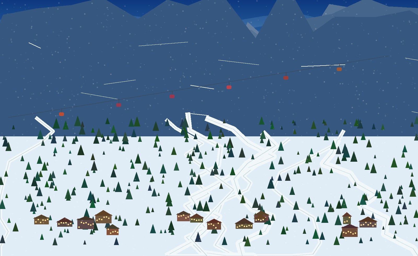 winter alpine scene 31