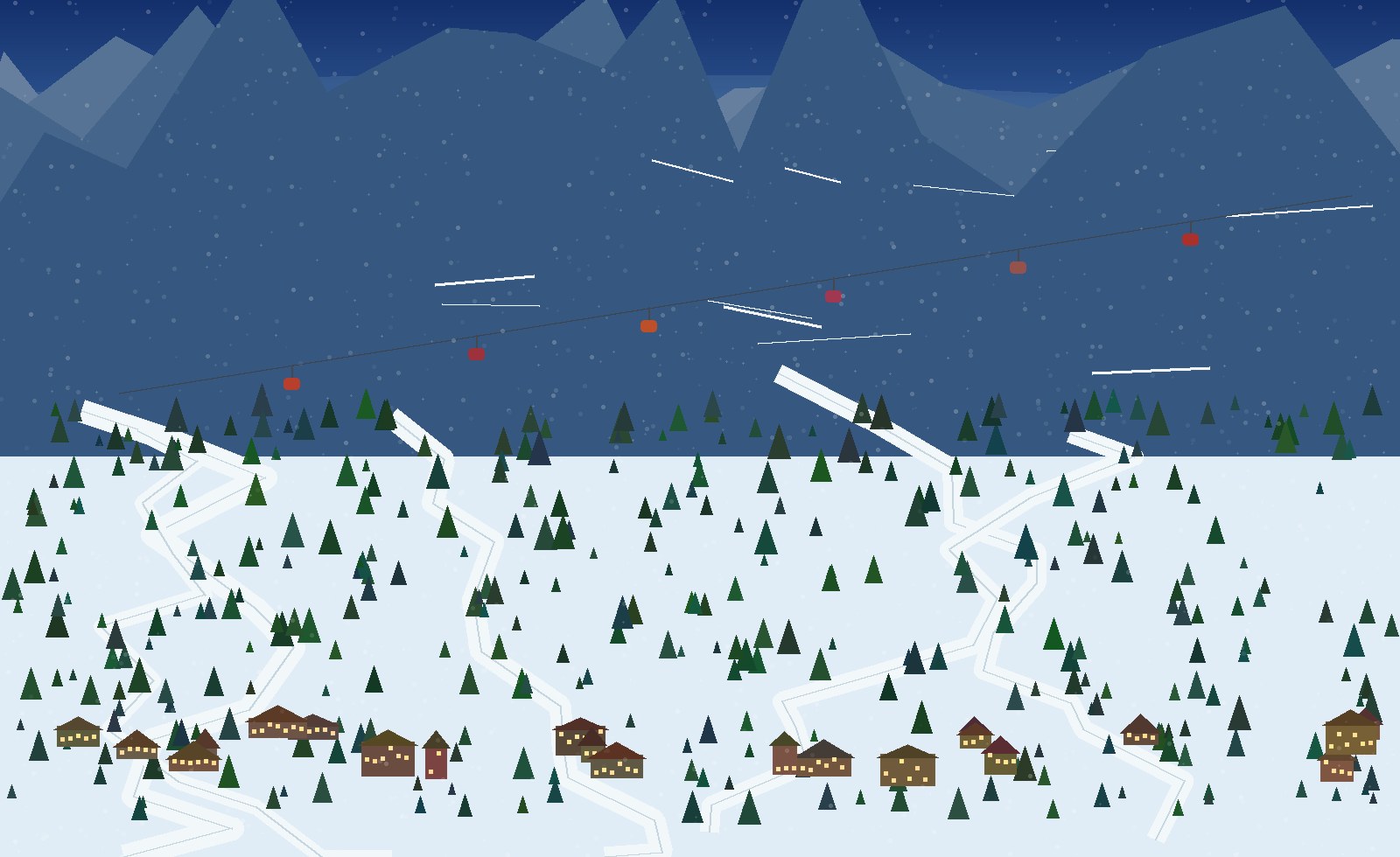 winter panoramic scene 32