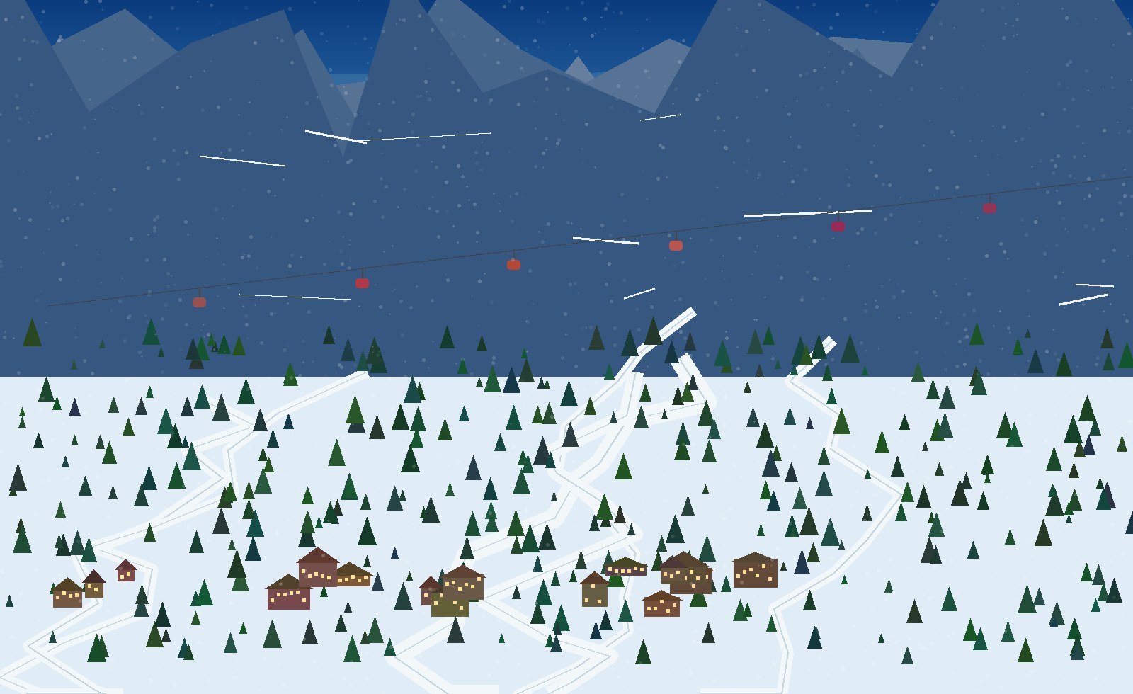 winter alpine scene 32