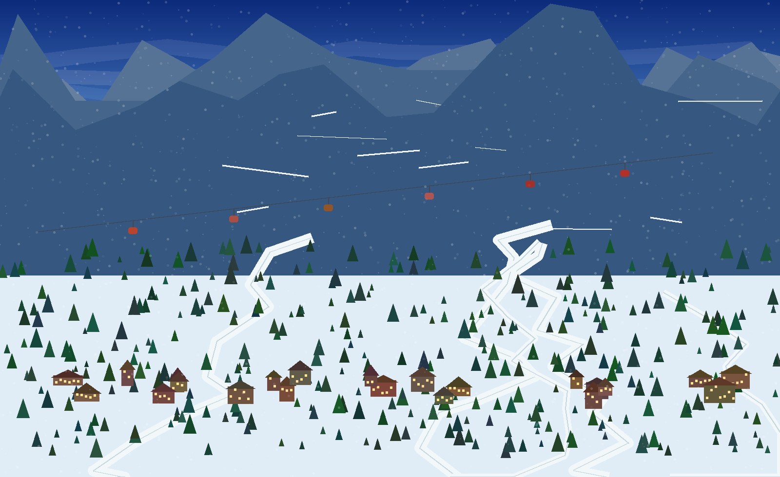 winter panoramic scene 33