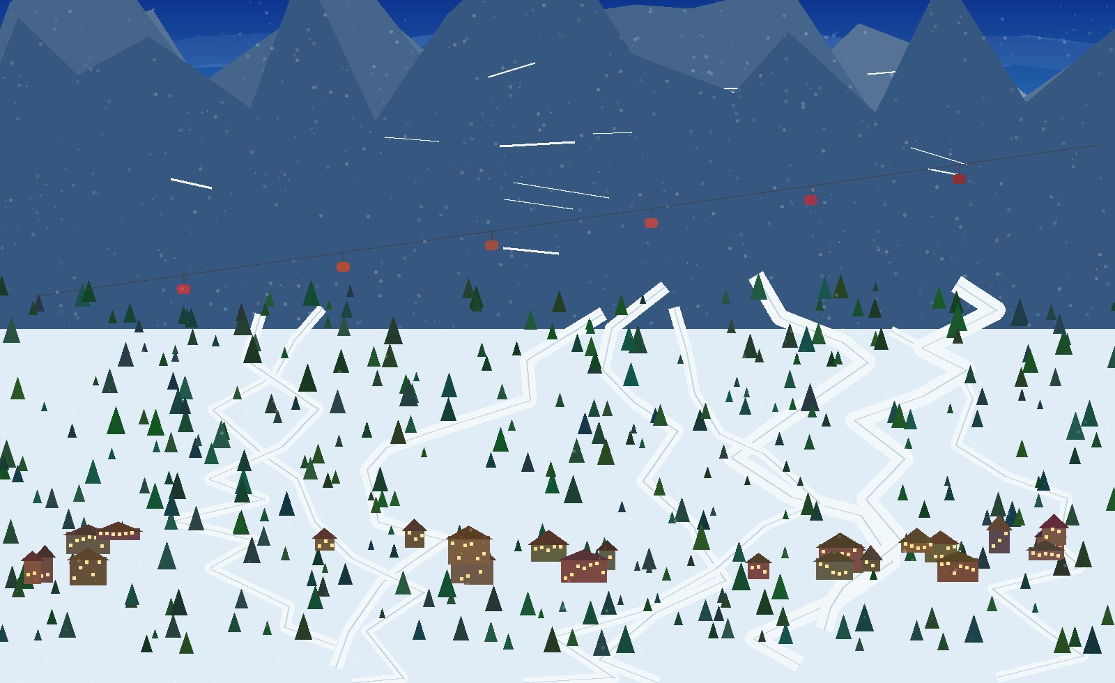 winter alpine scene 33