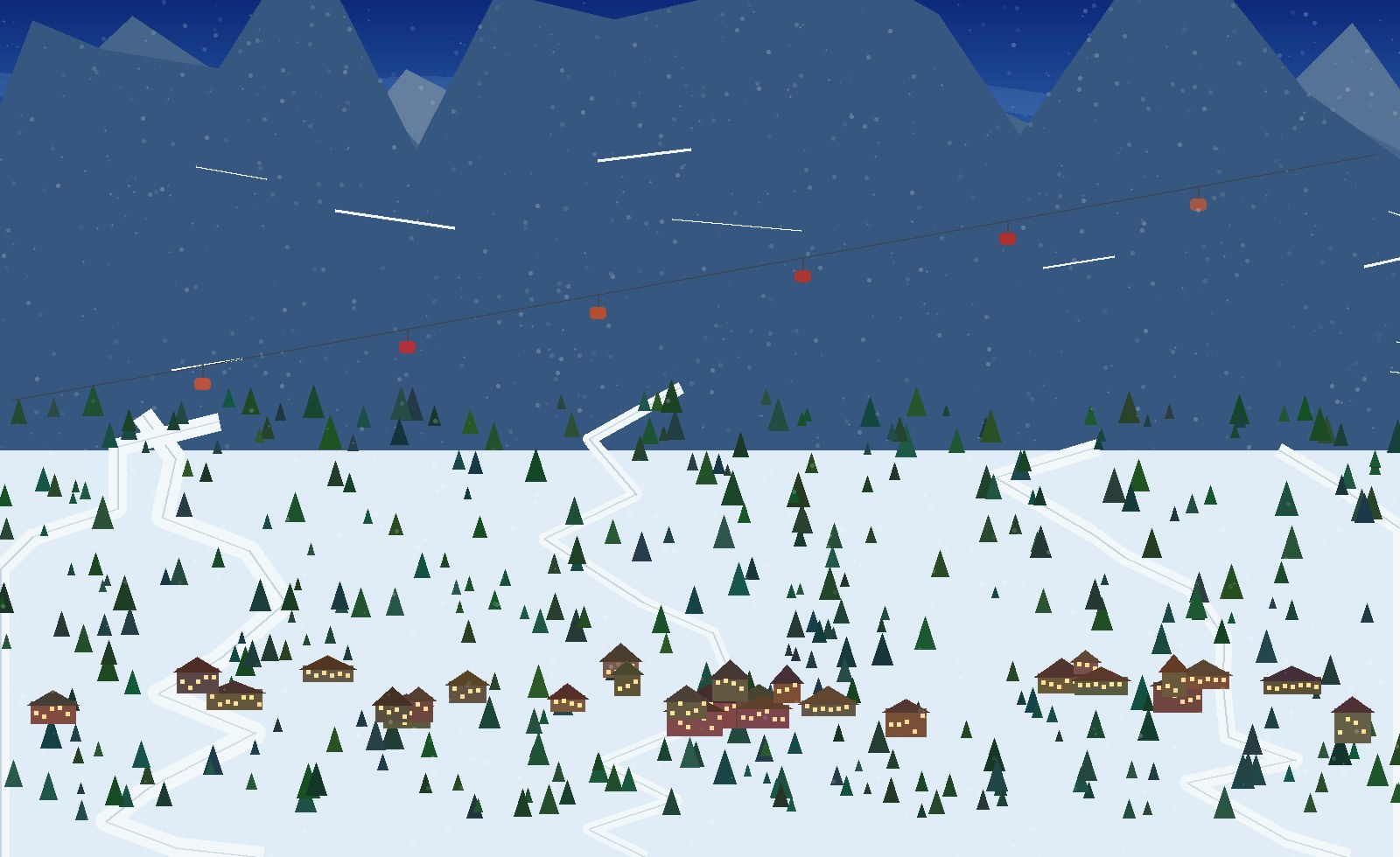 winter panoramic scene 34