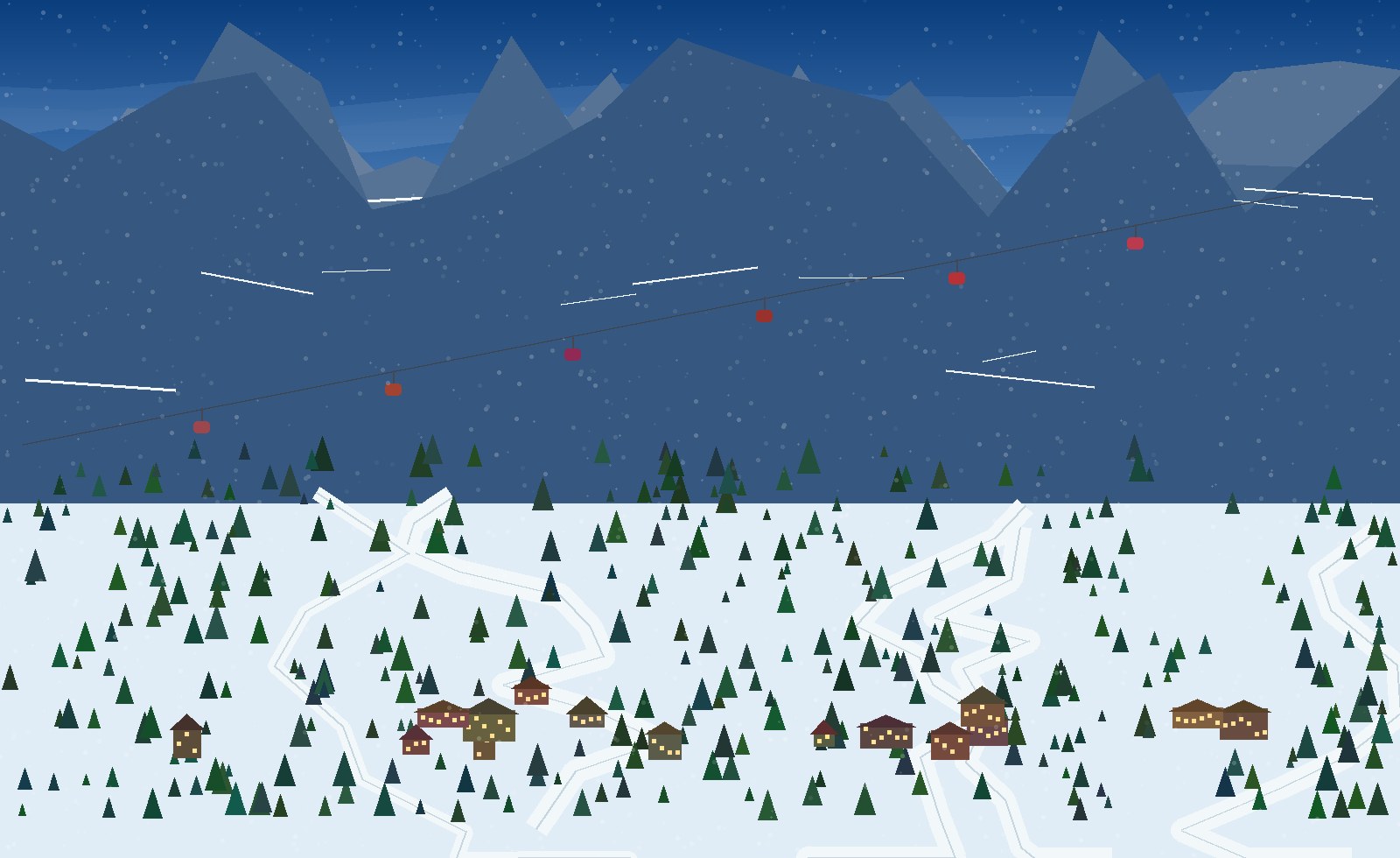 winter panoramic scene 35