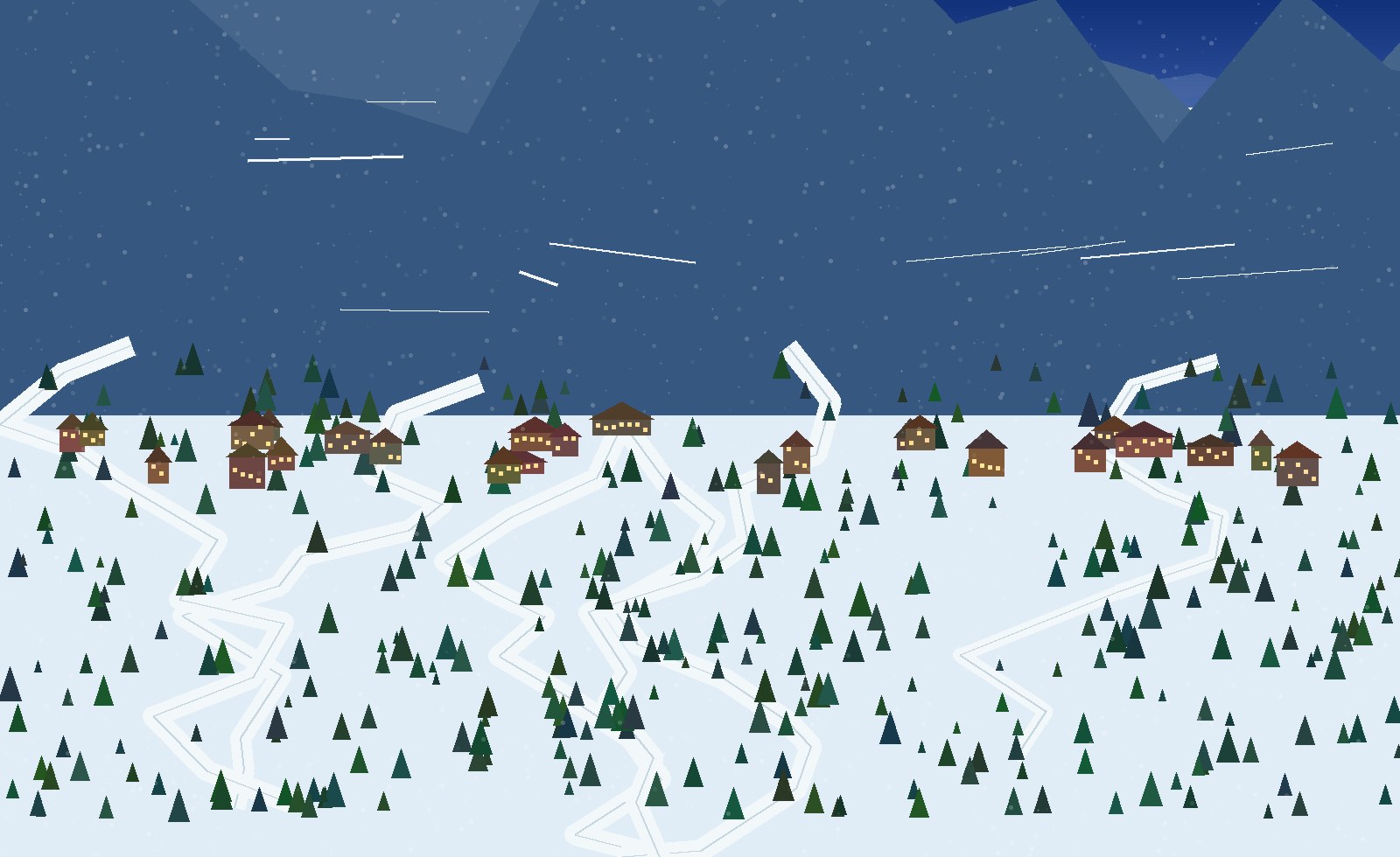 winter alpine scene 35