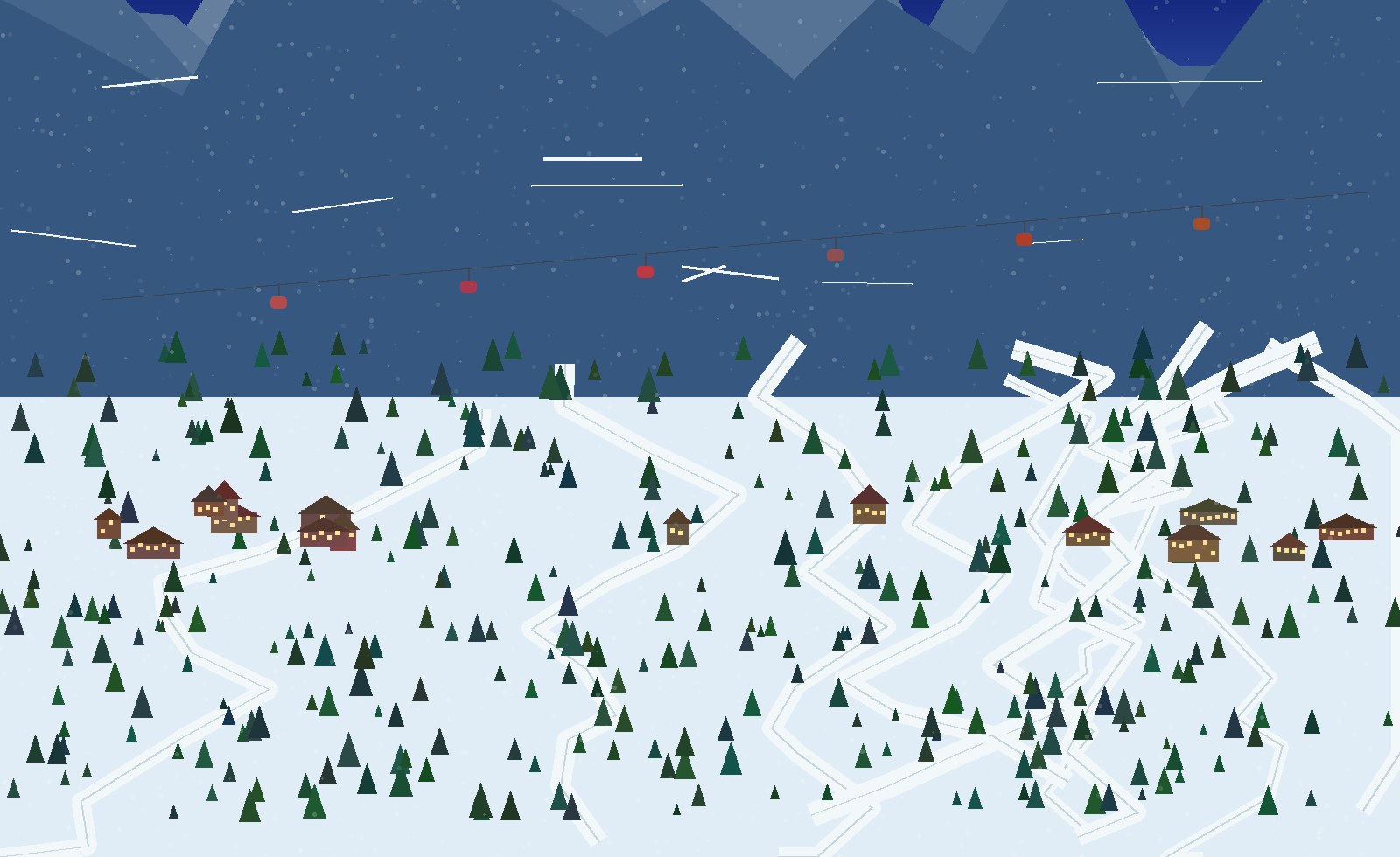 winter alpine scene 36