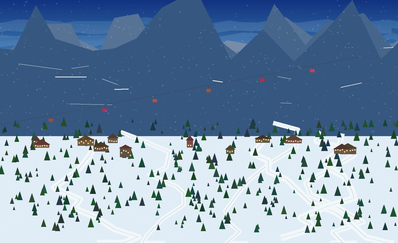 winter panoramic scene 37