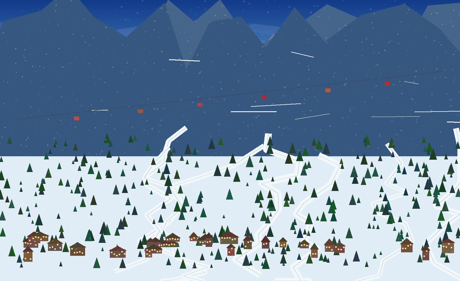 winter alpine scene 38