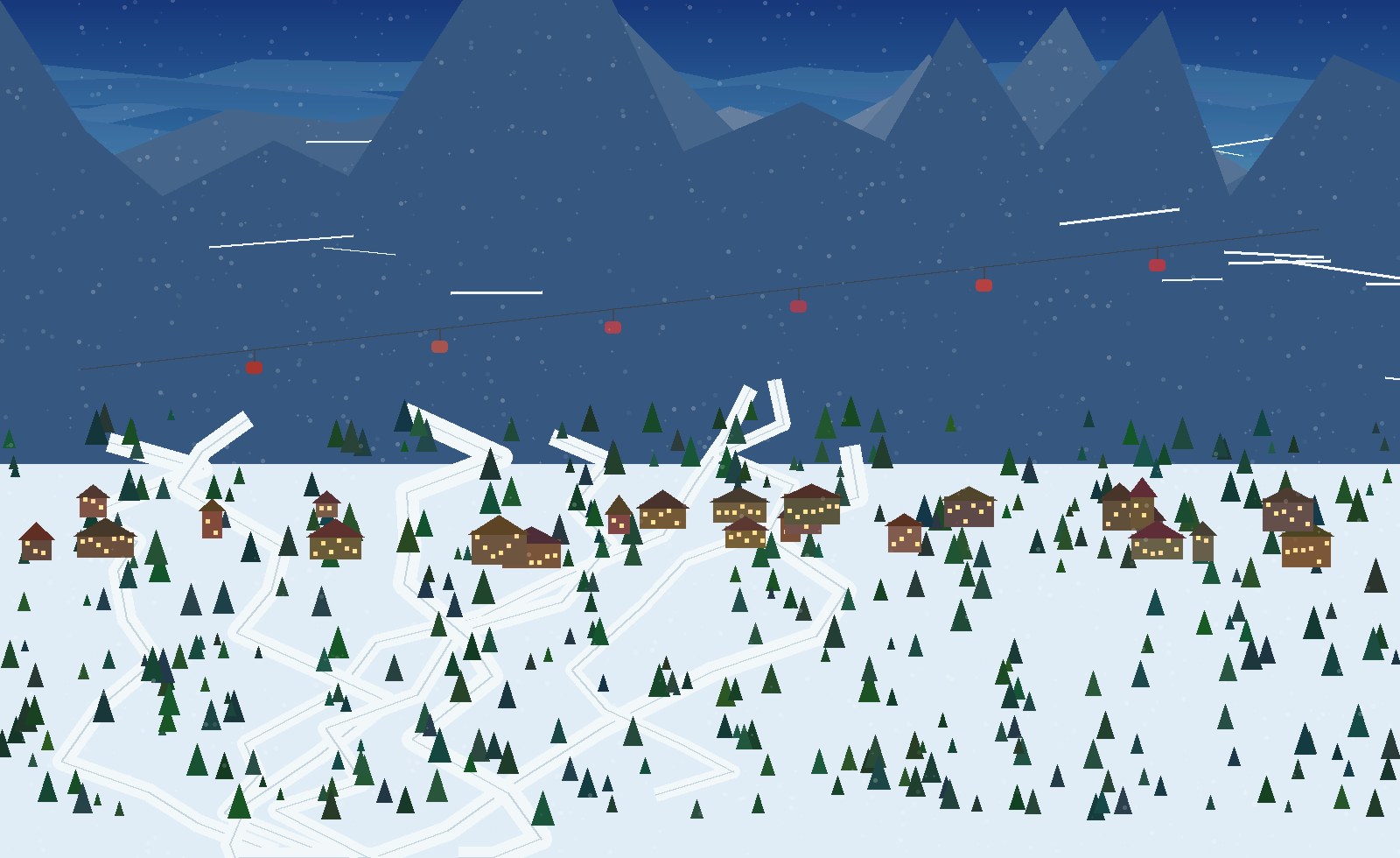 winter alpine scene 39