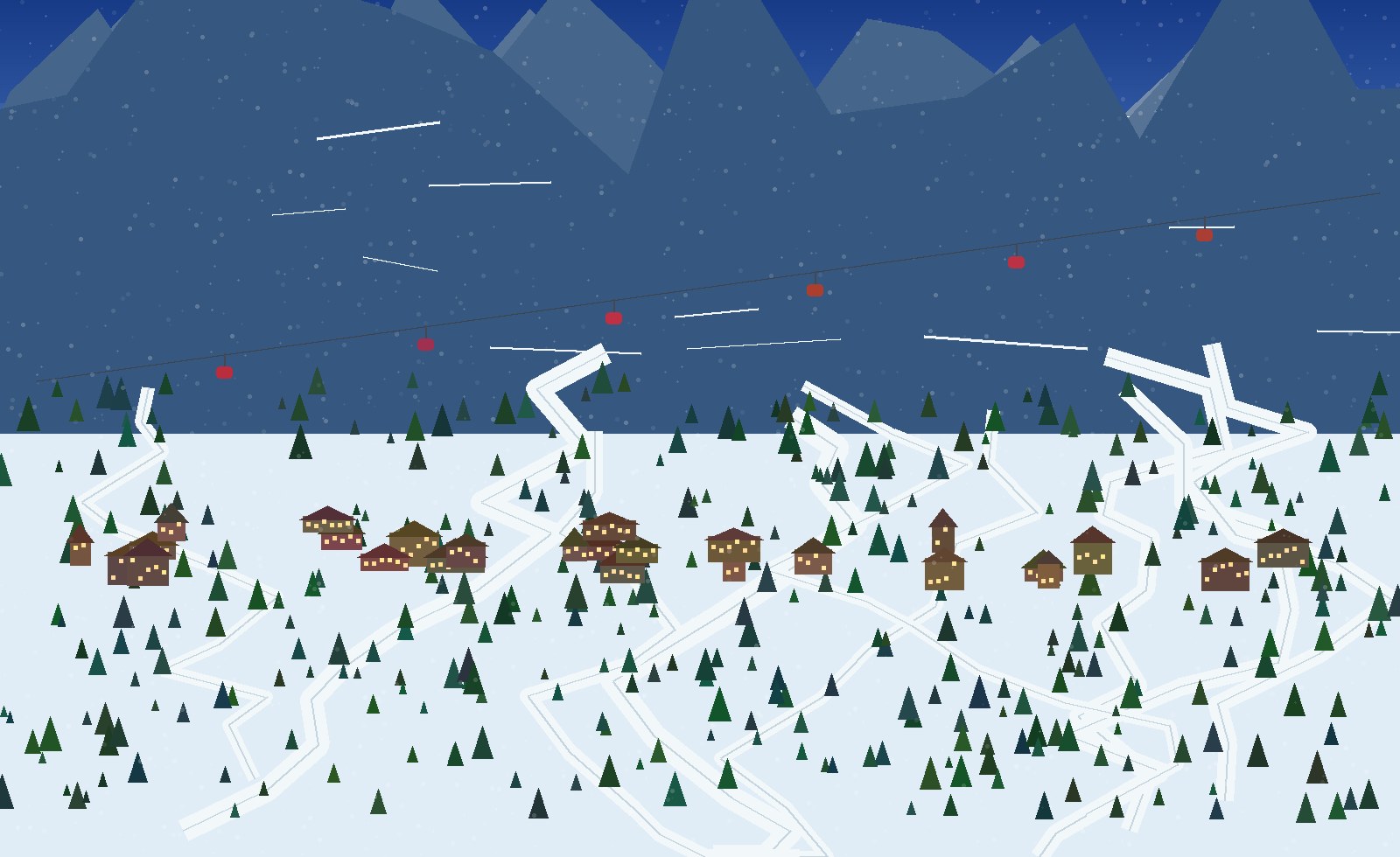 winter alpine scene 40