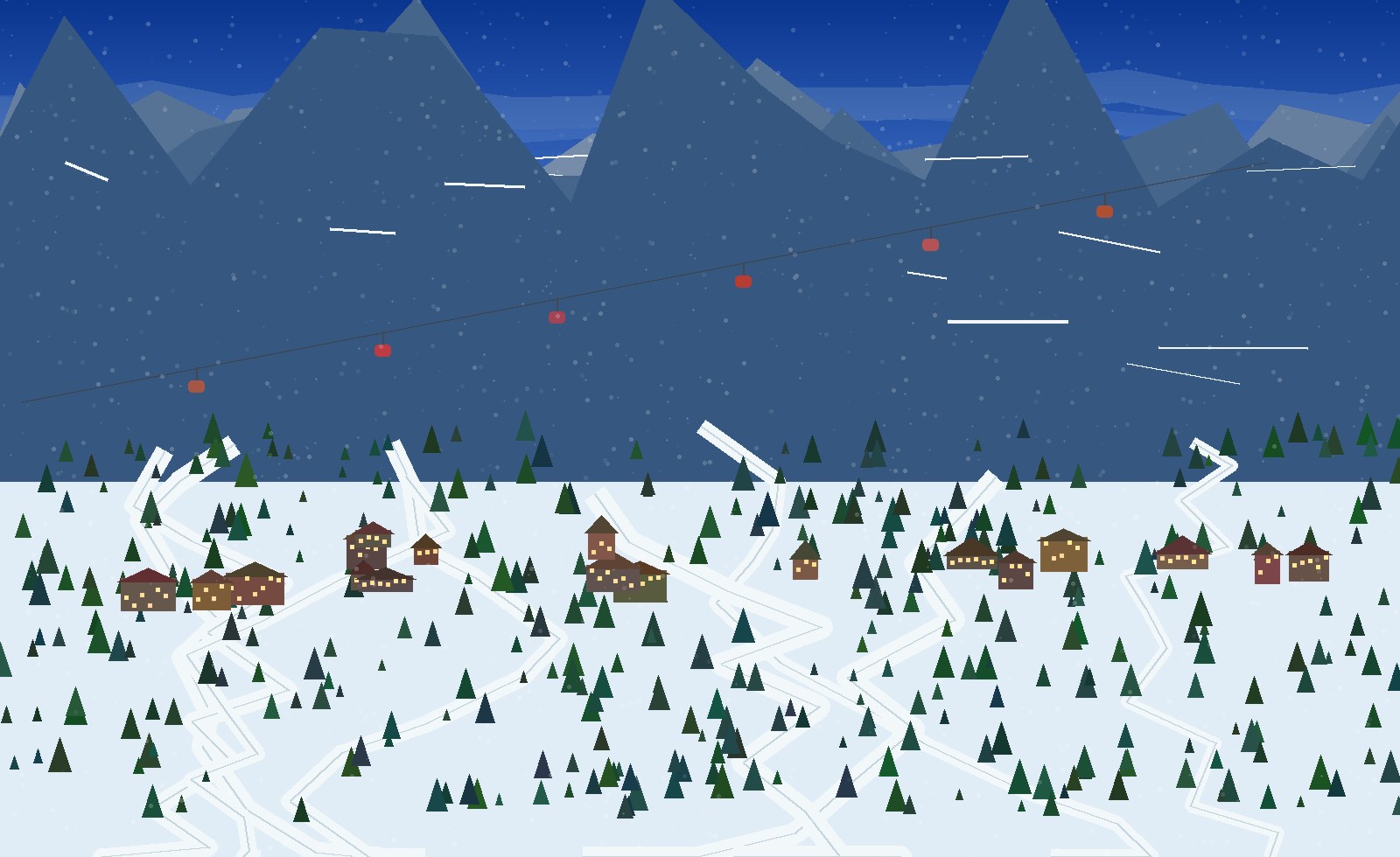 winter panoramic scene 41