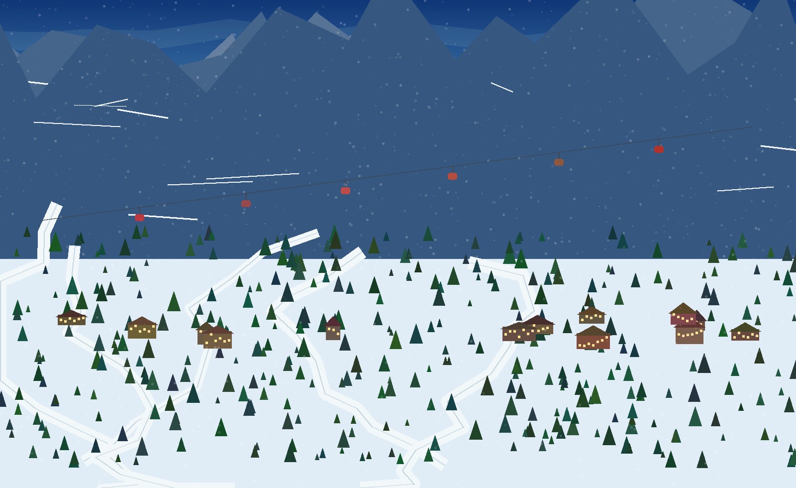 winter alpine scene 41