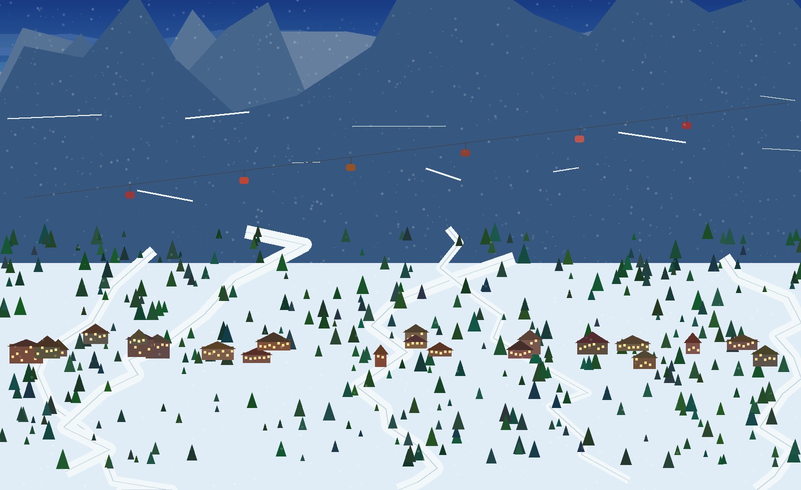 winter panoramic scene 44