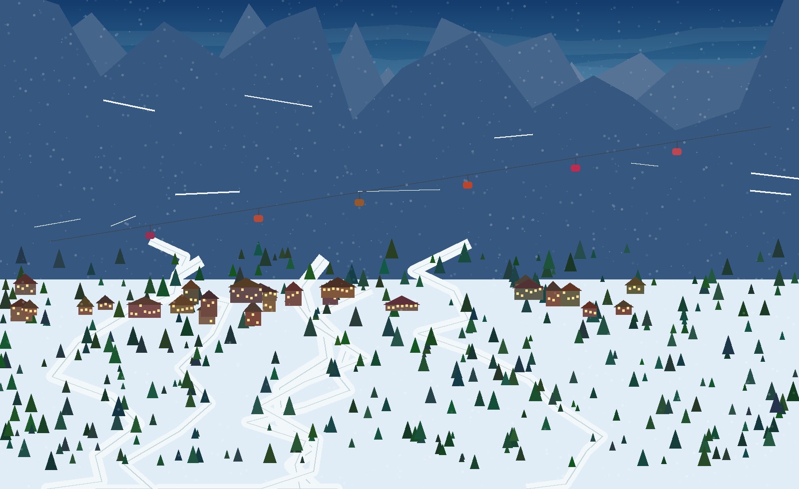 winter panoramic scene 45