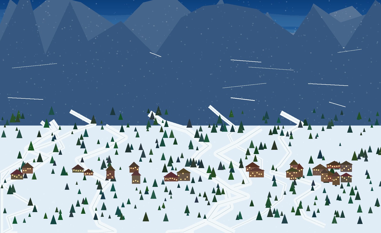 winter panoramic scene 46