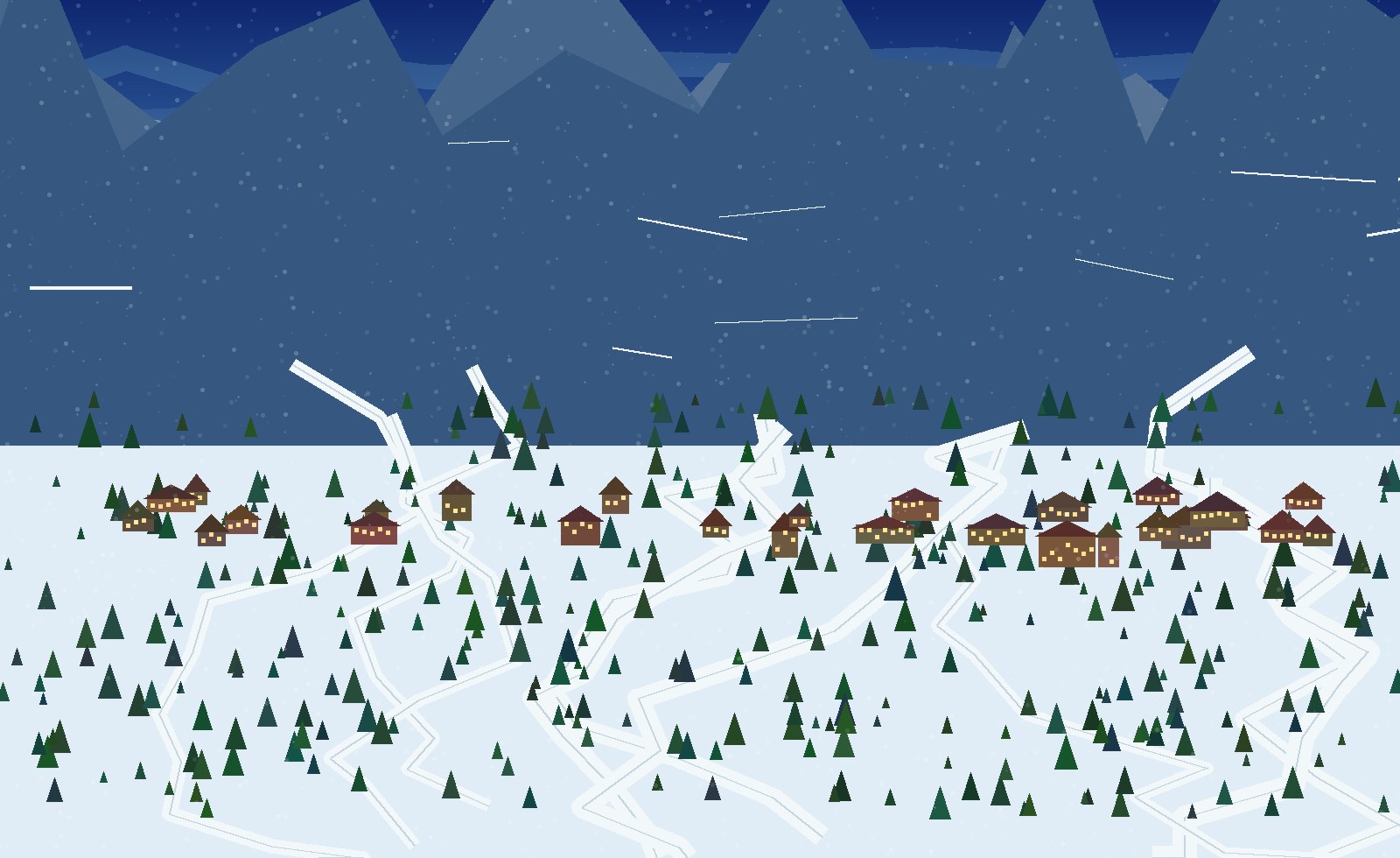 winter panoramic scene 47