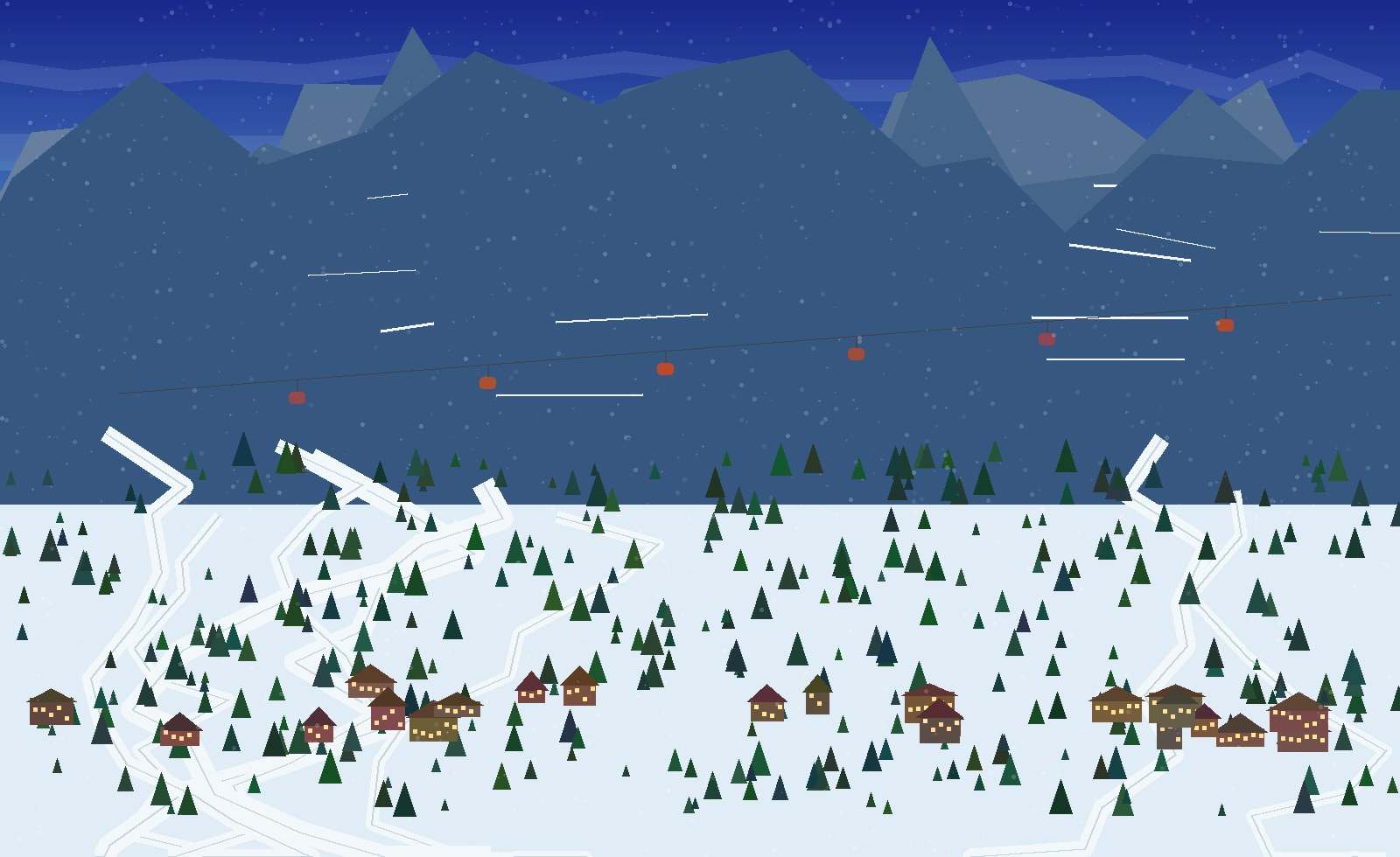 winter panoramic scene 48