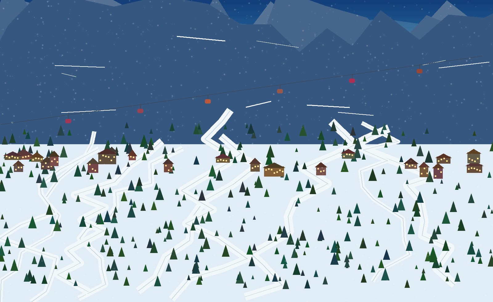 winter alpine scene 48