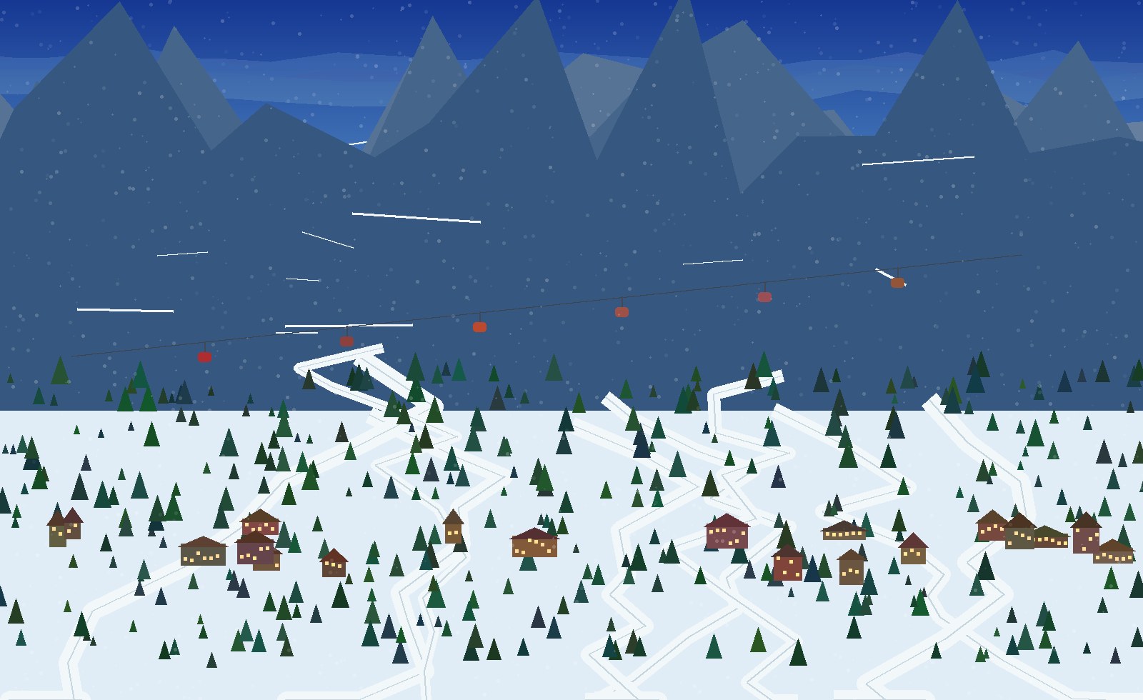 winter panoramic scene 50