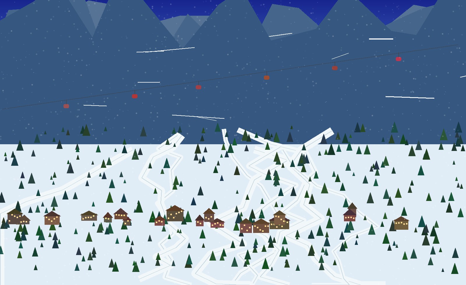 winter alpine scene 50