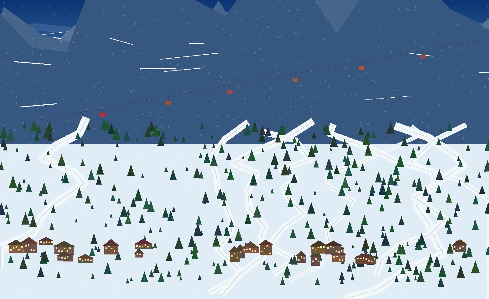 winter alpine scene 53