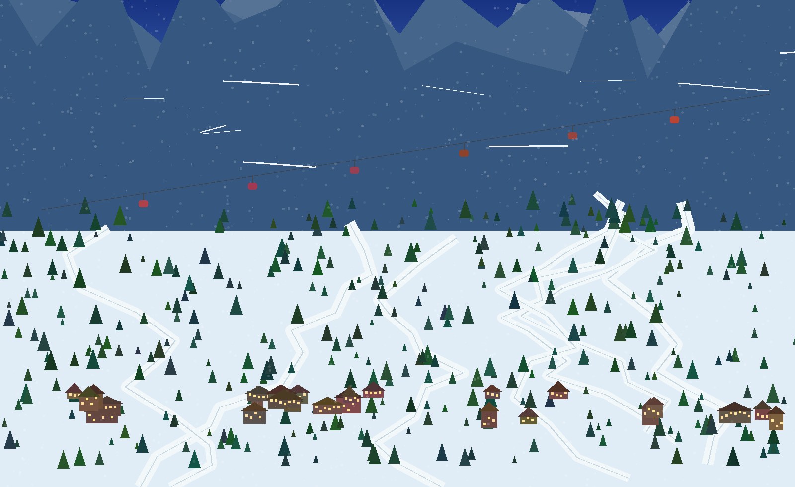 winter alpine scene 56