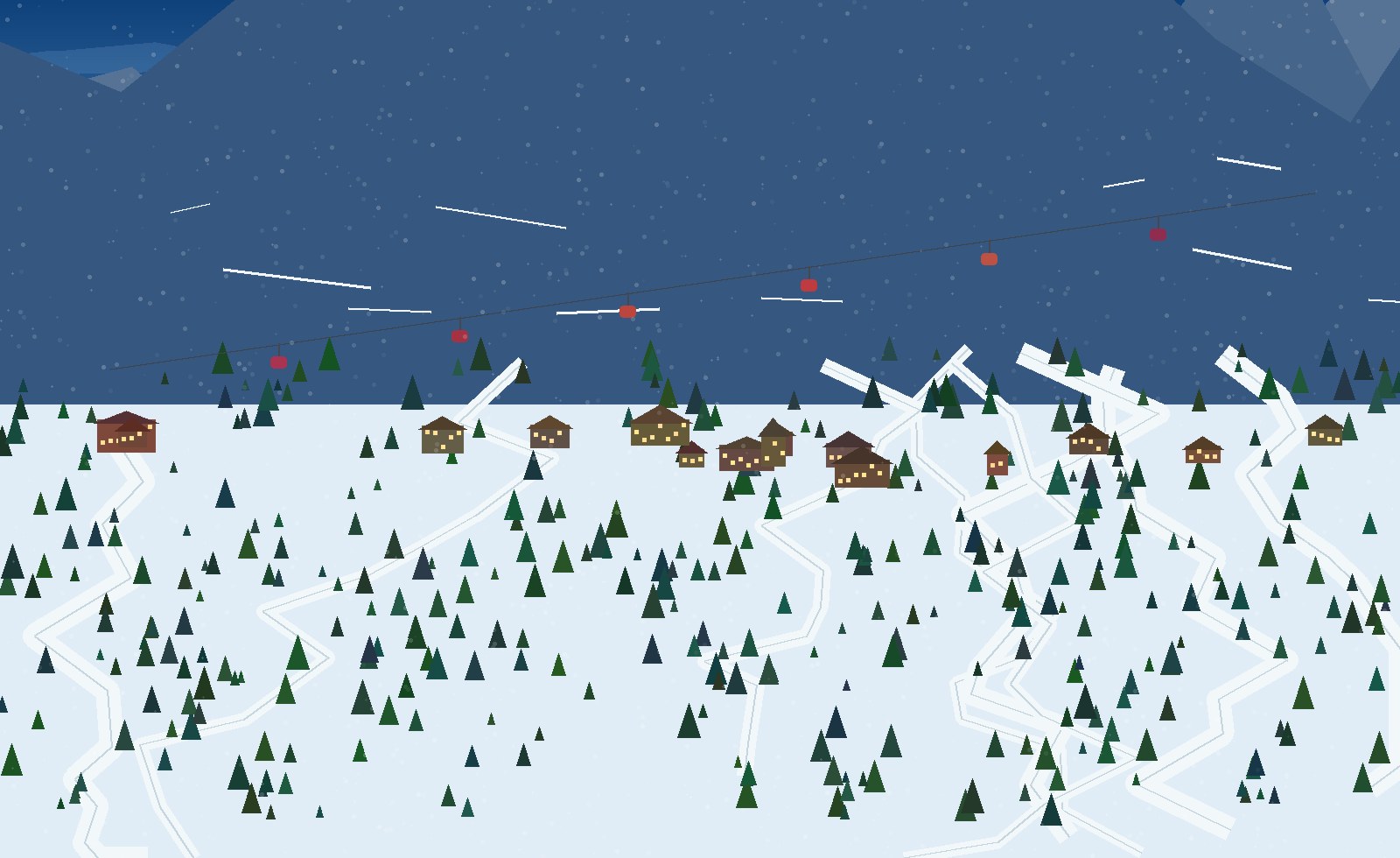 winter alpine scene 58