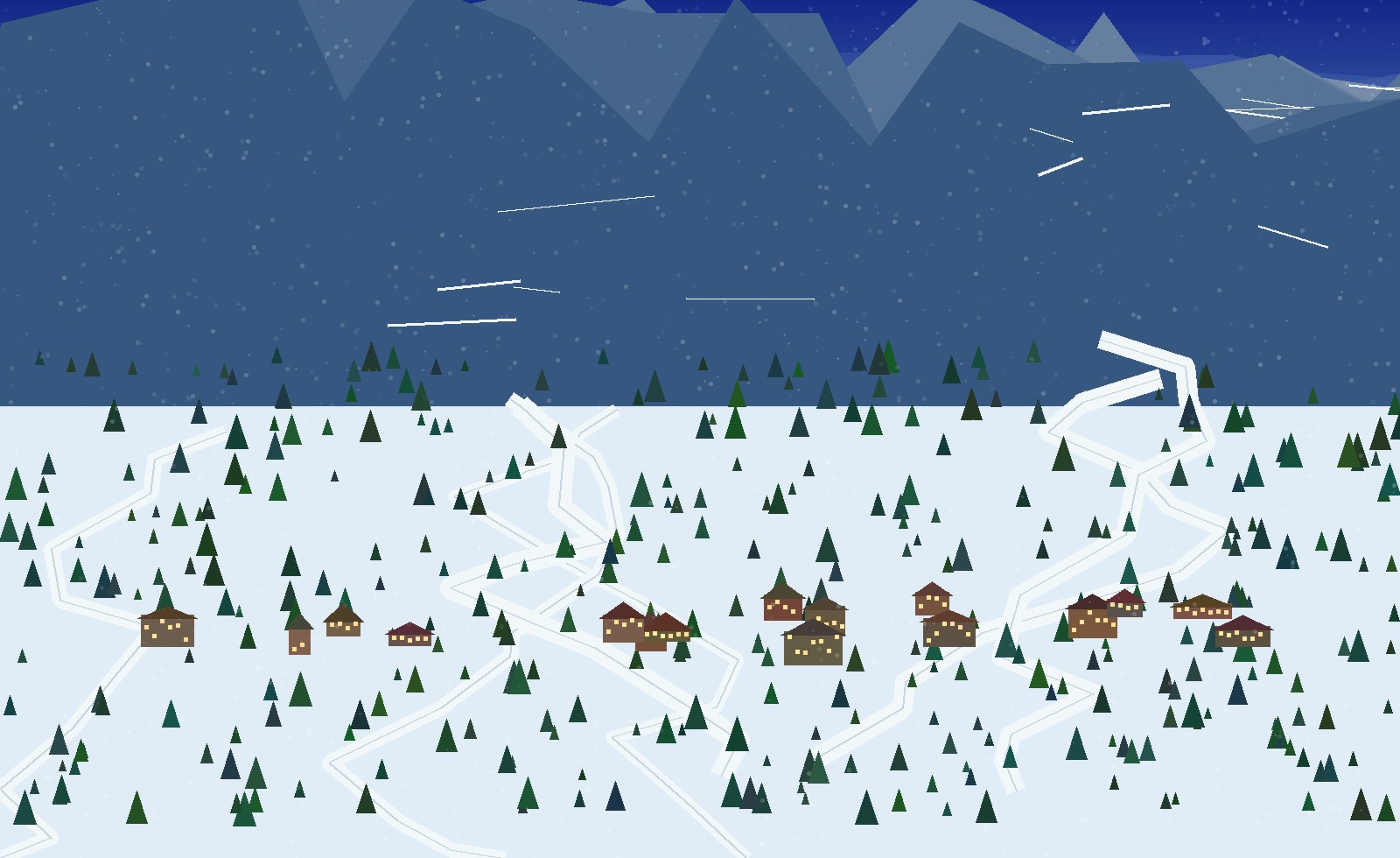 winter panoramic scene 59