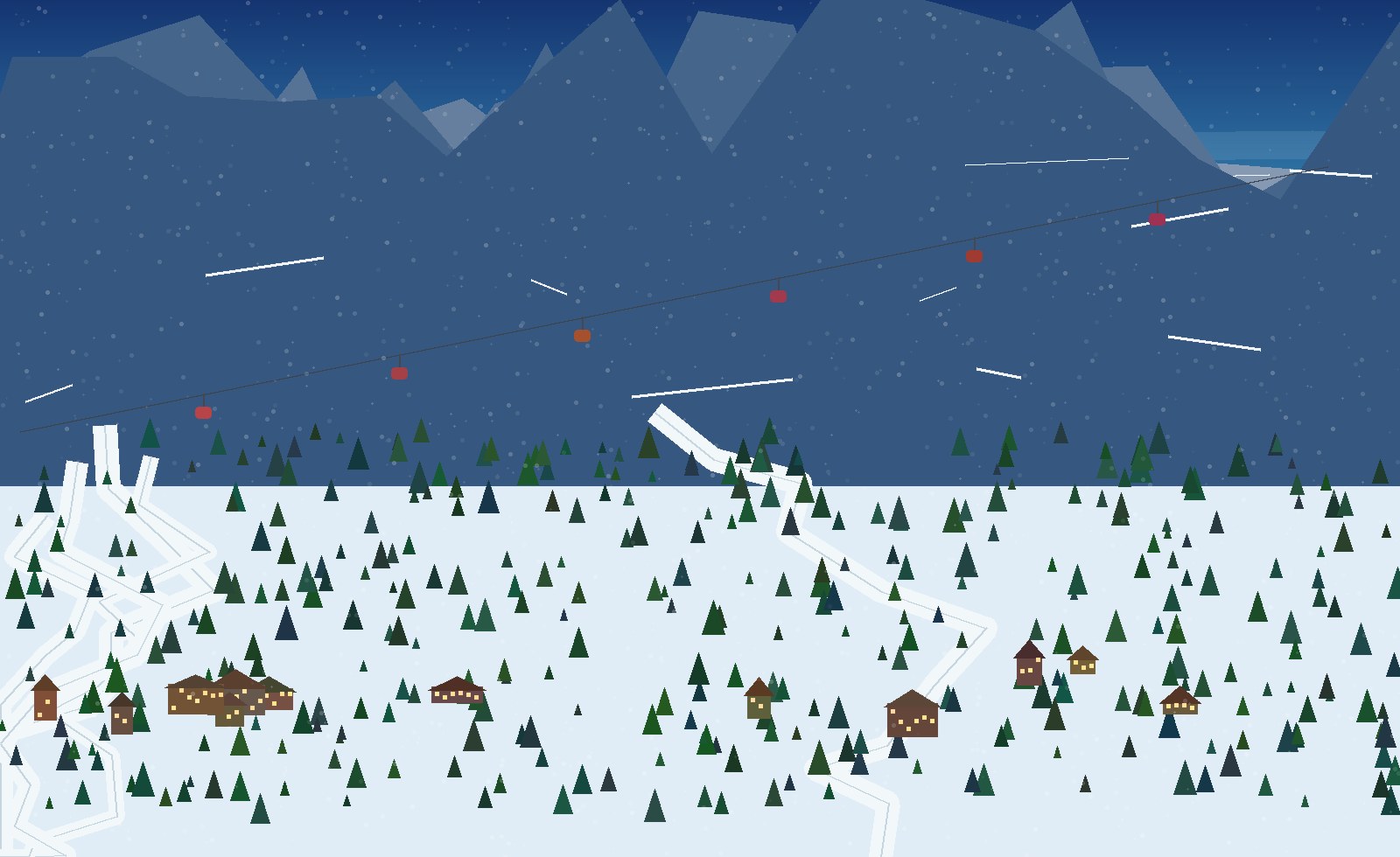 winter alpine scene 59