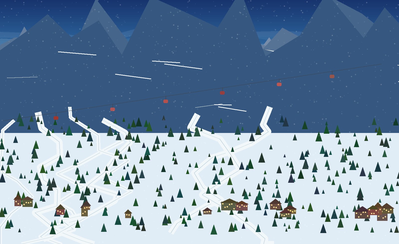 winter alpine scene 60