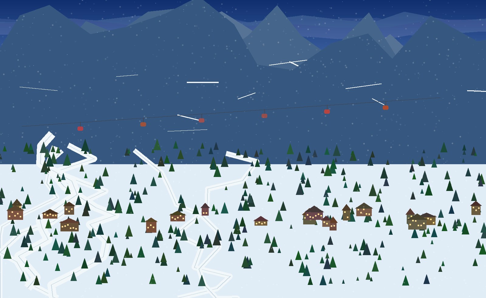 winter panoramic scene 61