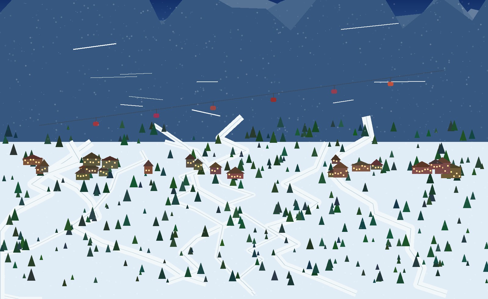 winter alpine scene 61