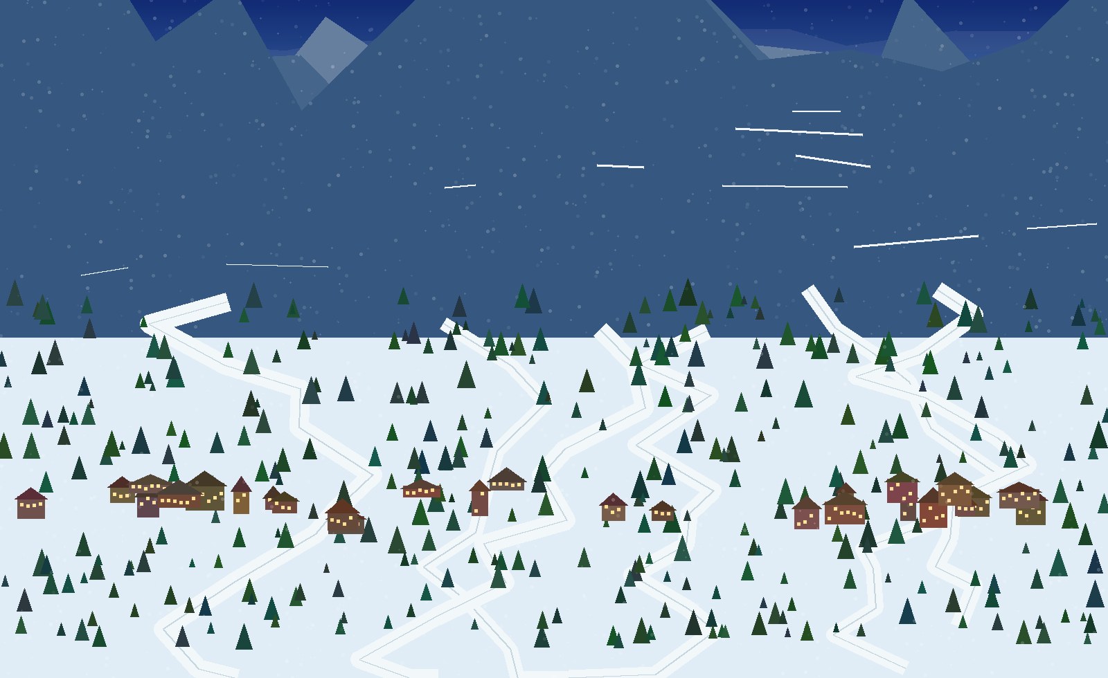 winter alpine scene 62