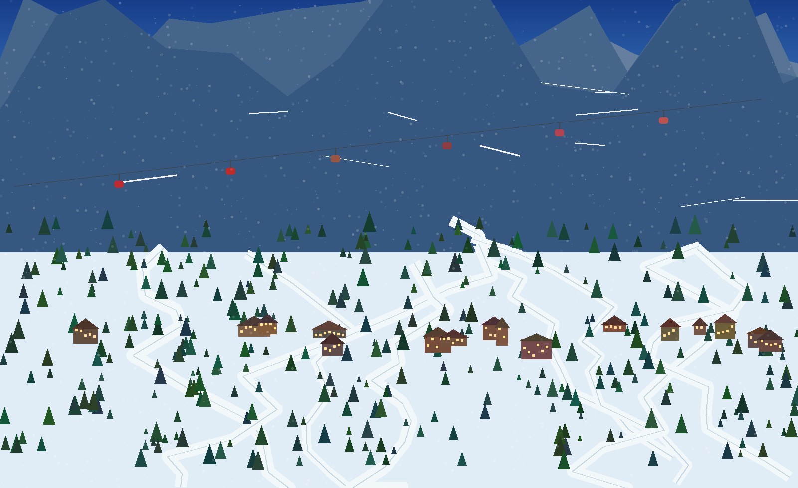 winter alpine scene 63