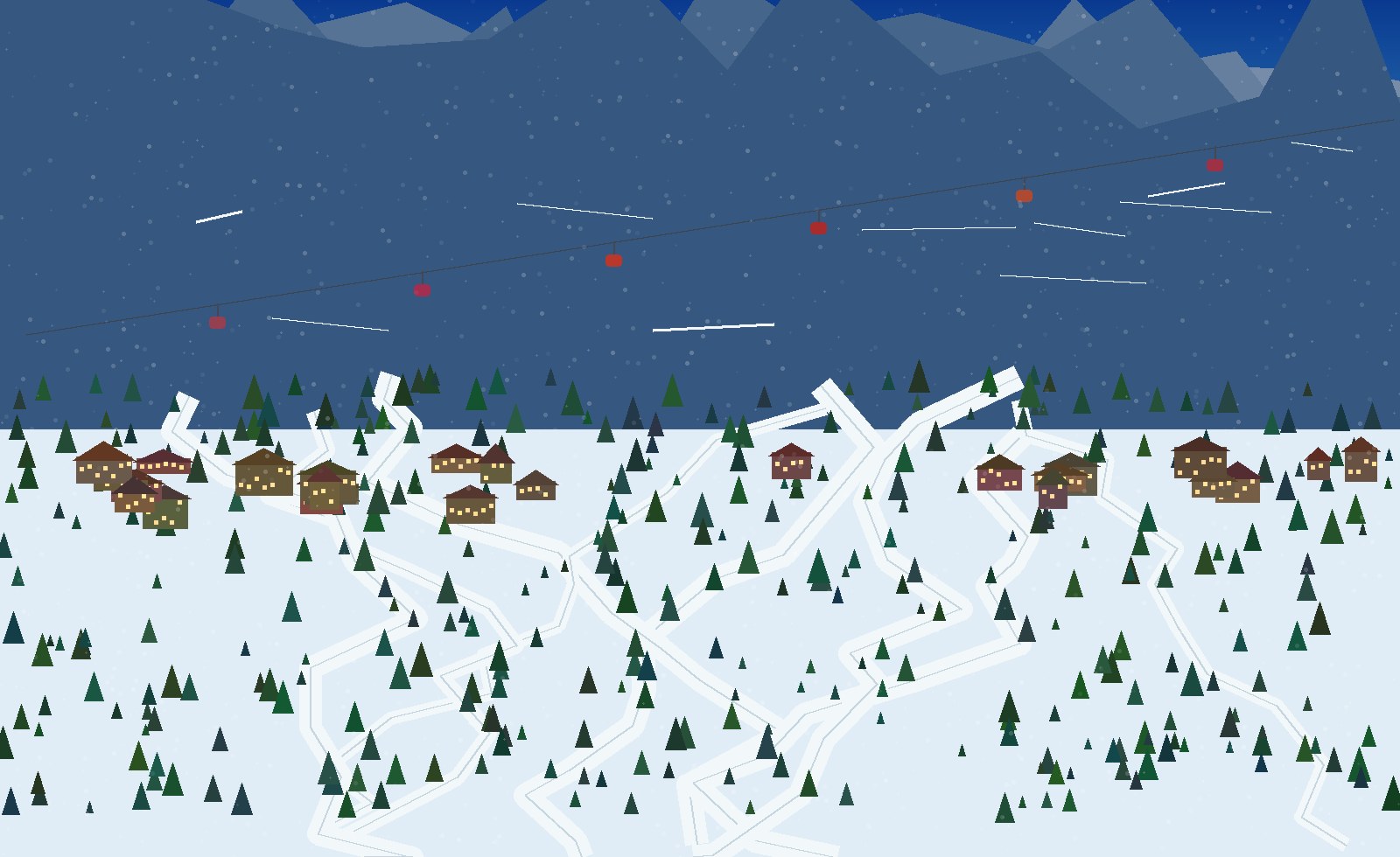 winter panoramic scene 64