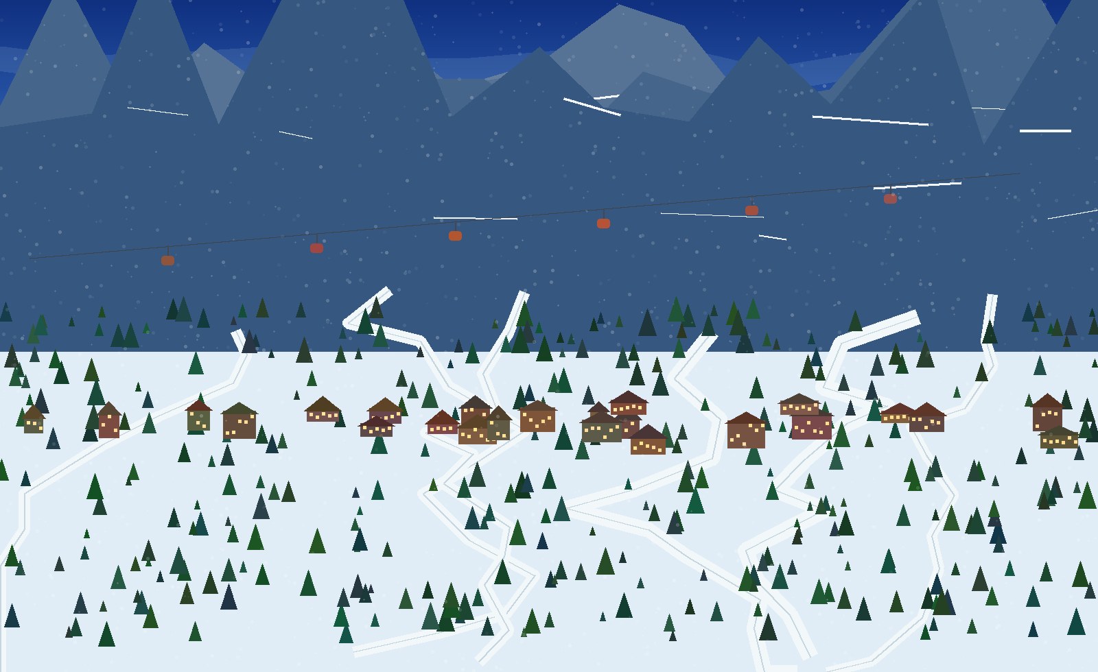 winter alpine scene 66