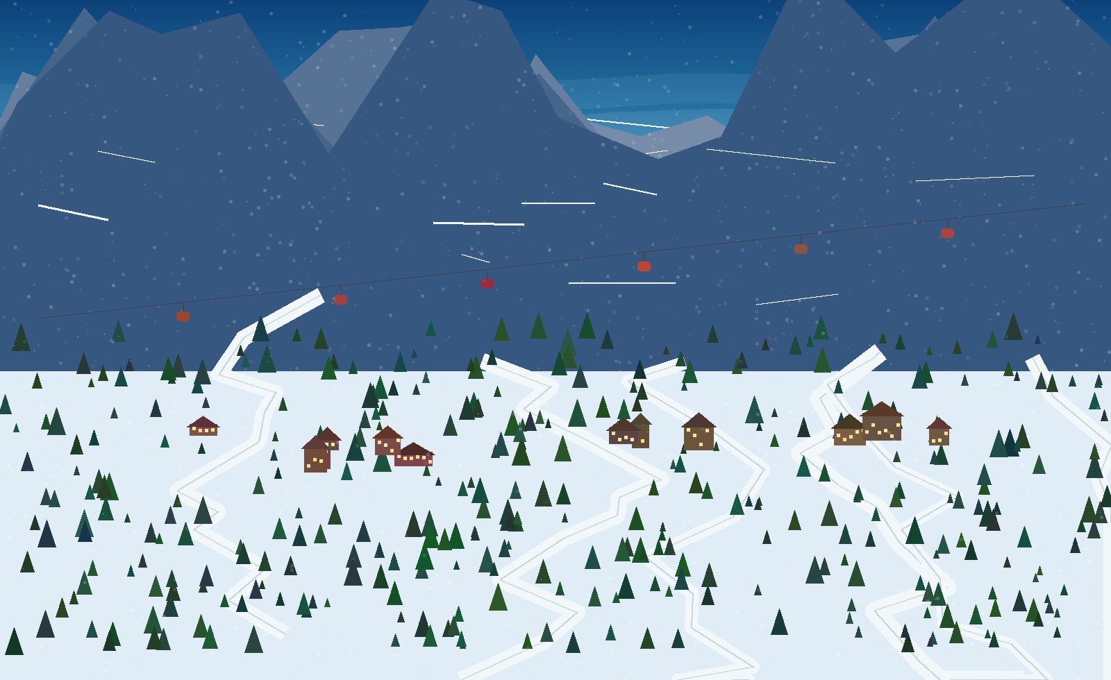 winter alpine scene 67